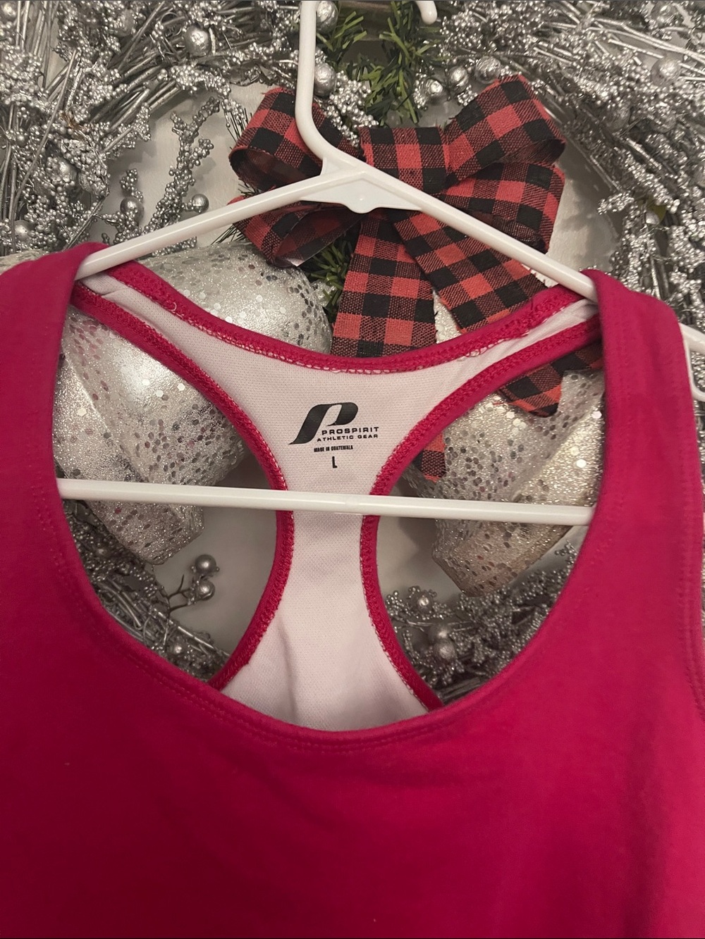 Pro Player Fuchsia Racerback Tank Top - Picture 3 of 5